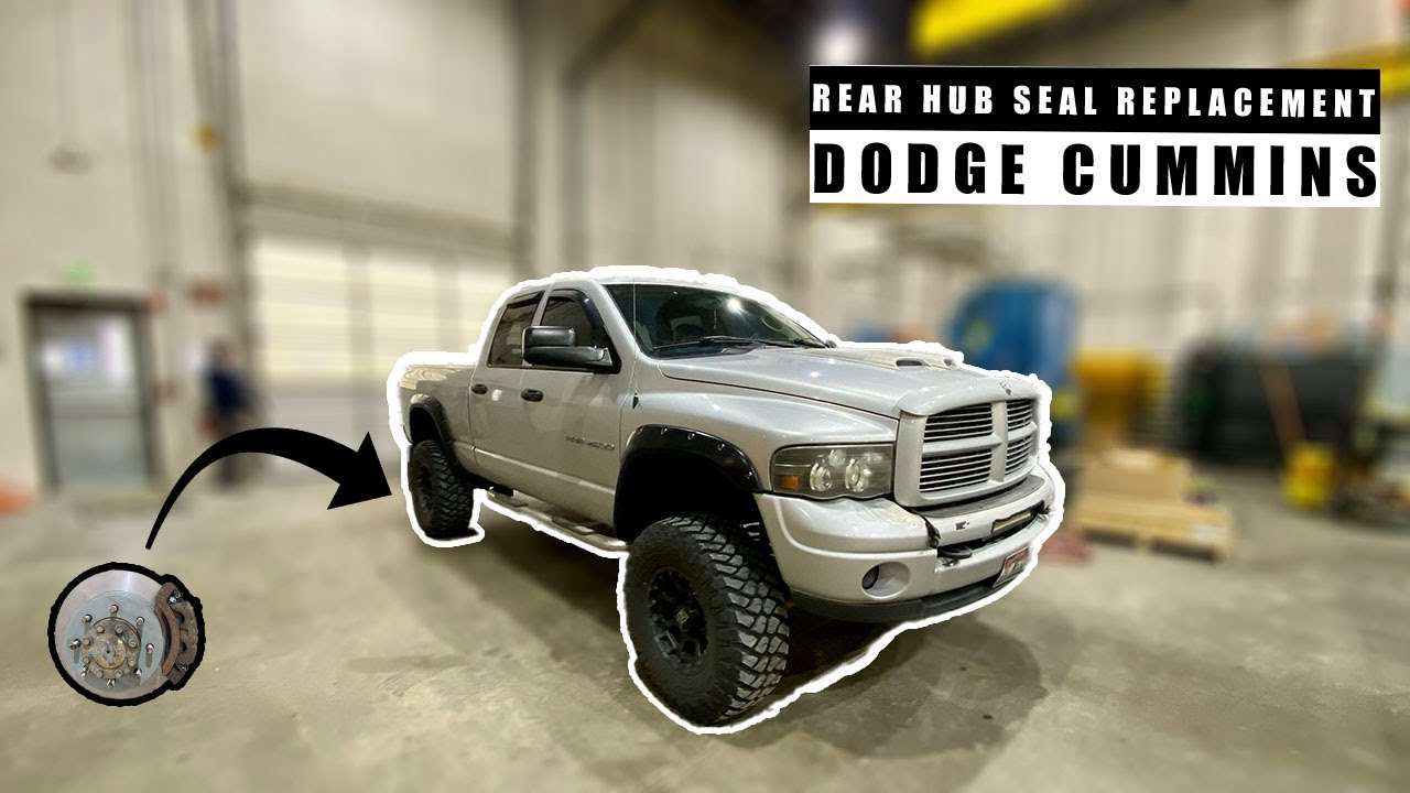 Dodge Ram Rear Axle Seal Replacement | How-To