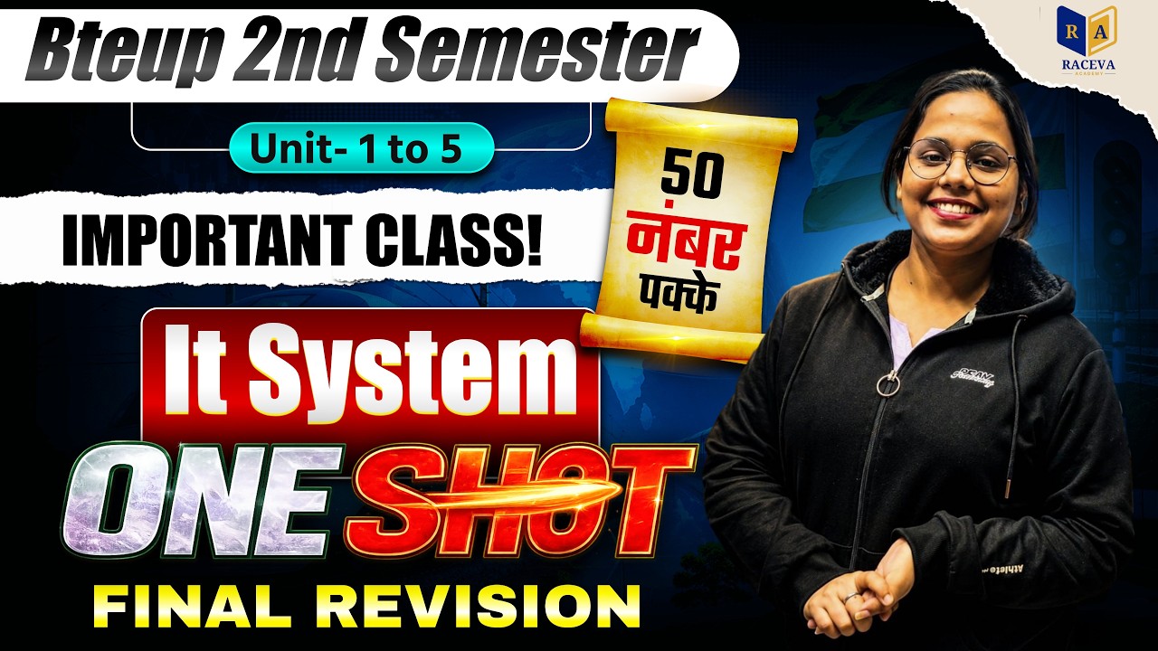 IT System One Shot 2026 🔥 | 2nd Semester Complete Revision | 100% Important Questions | Polytechnic