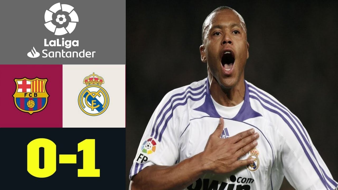 FC. Barcelona 0-1 Real Madrid 2007