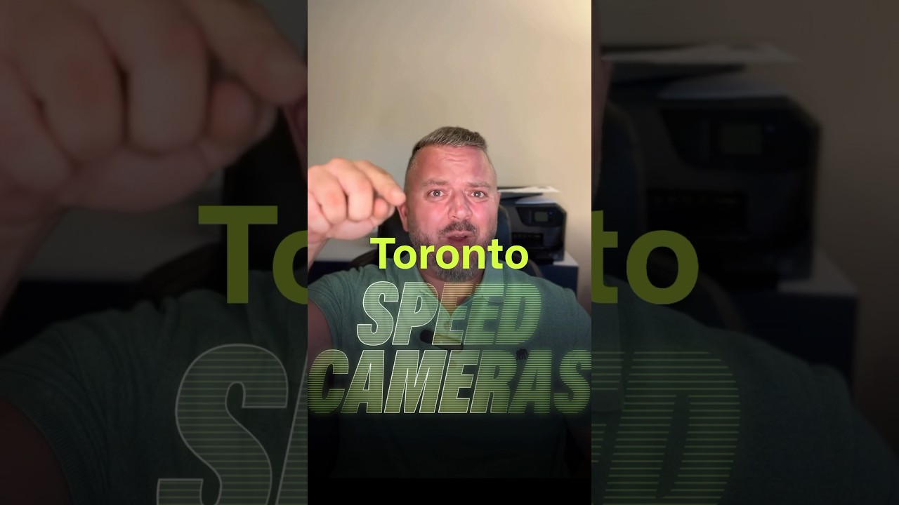 WTF!! Speed cameras are for speeders or just another tax. #speedcameras #tax #toronto #realtor