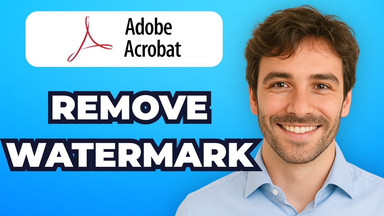 How to Remove PDF Watermark in Adobe Acrobat (Quick Tuto)