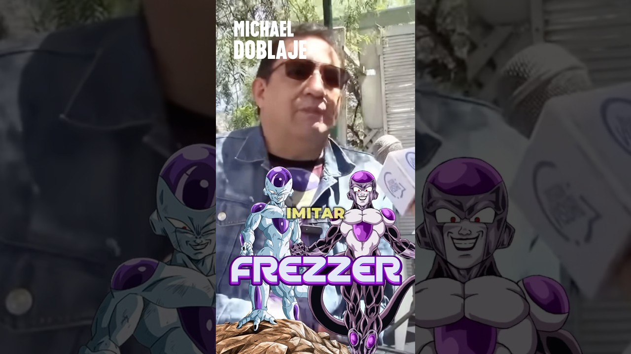 Gerardo cre&oacute; la personalidad de #Freezer en Latino @regionvisual ￼#gerardoreyero #actordedoblaje