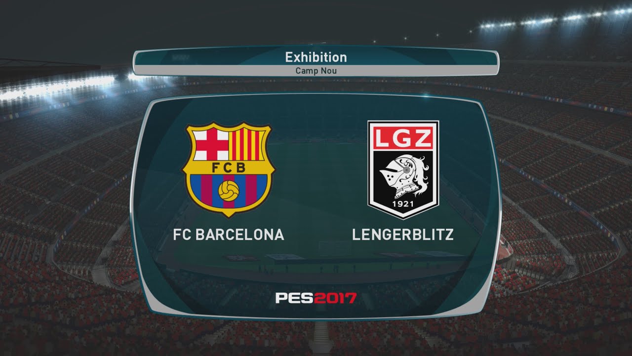 FC BARCELONA vs LENGERBLITZ - Pro Evolution Soccer 2017