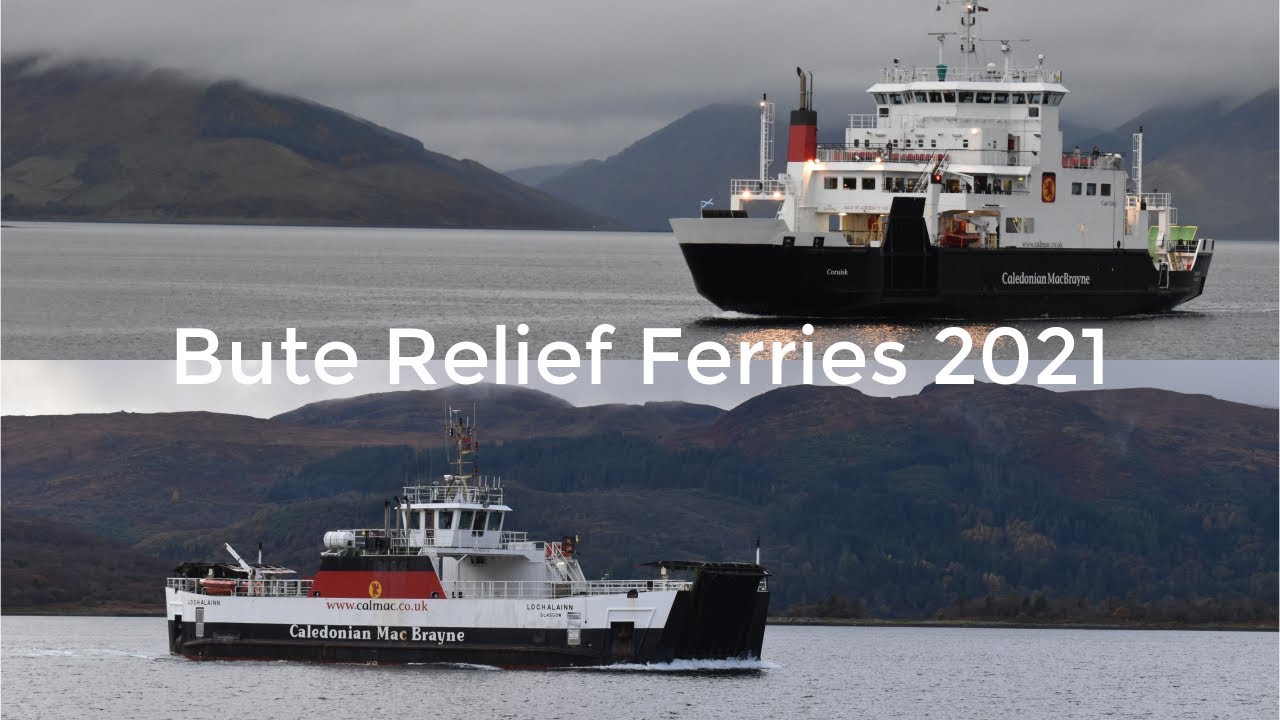 Bute Relief Ferries 2021