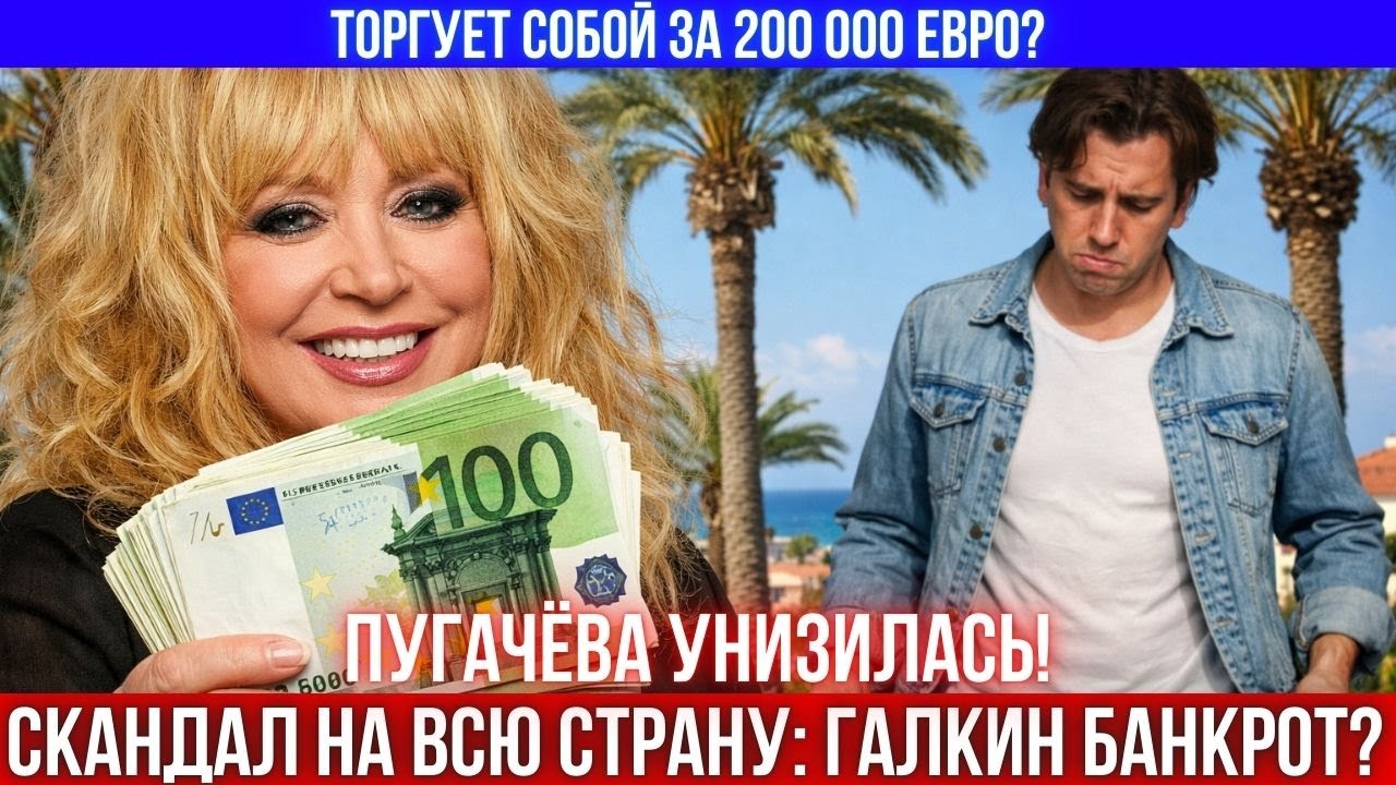 Пугачева РАЗОБЛАЧЕНА! 200 000€ за 20 минут или НИЩЕТА на Кипре? Скандал с нейросетью!