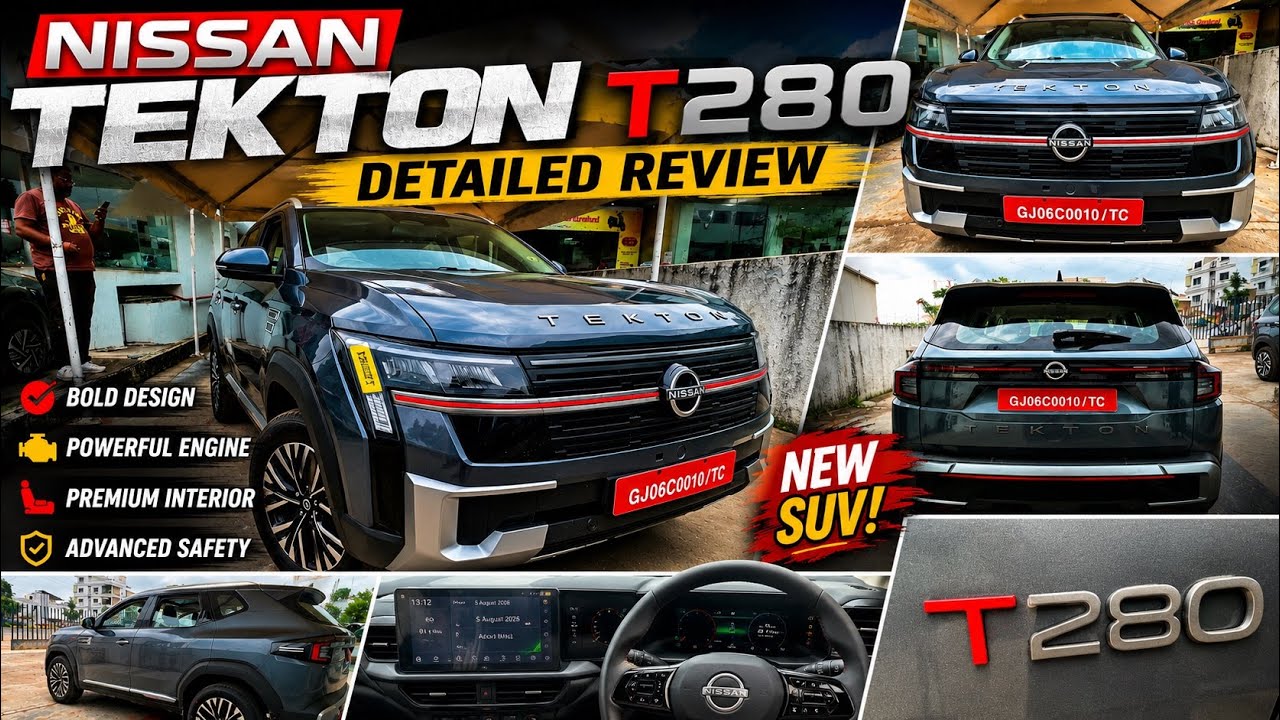 Nissan Tekton 2026 T280. N Connecta Review | On Road Price, Features, Engine & First Look✅🚘