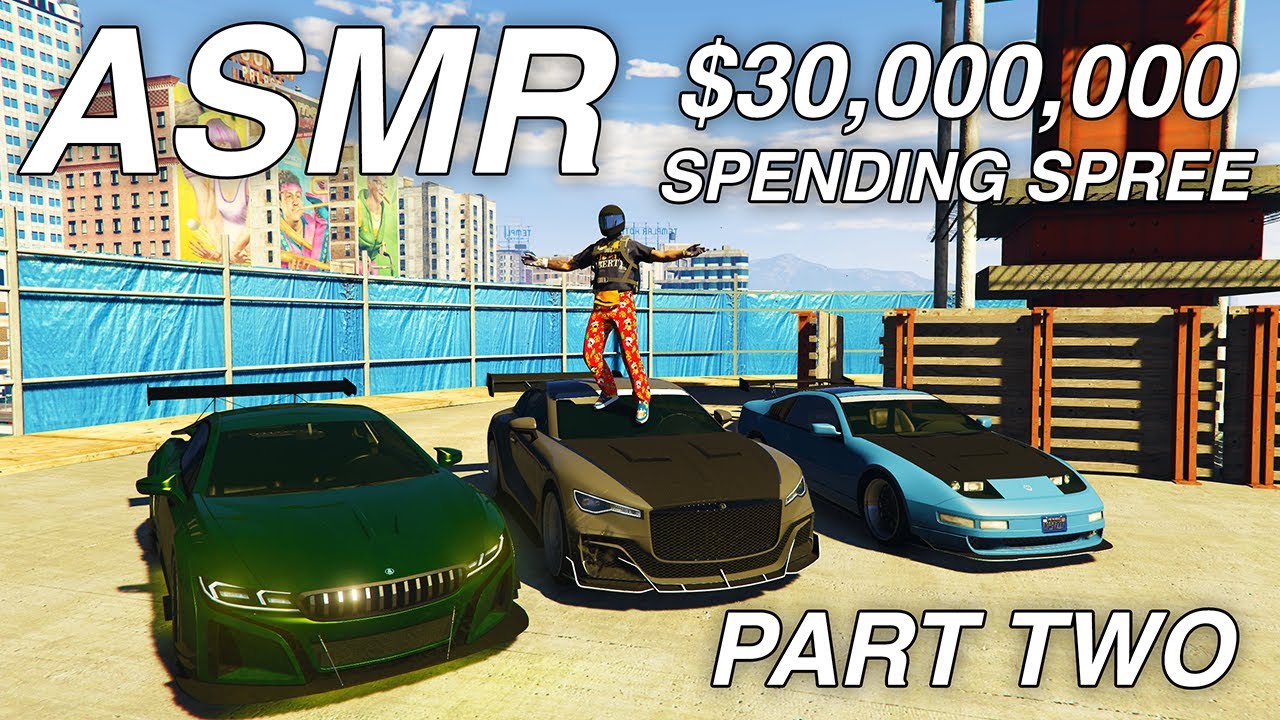 ASMR Gaming GTA 5 | Whispering, Gum Chewing & Controller Sounds