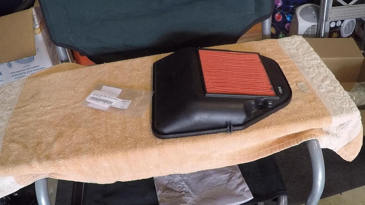 Honda Magna Air Filter Maintenance