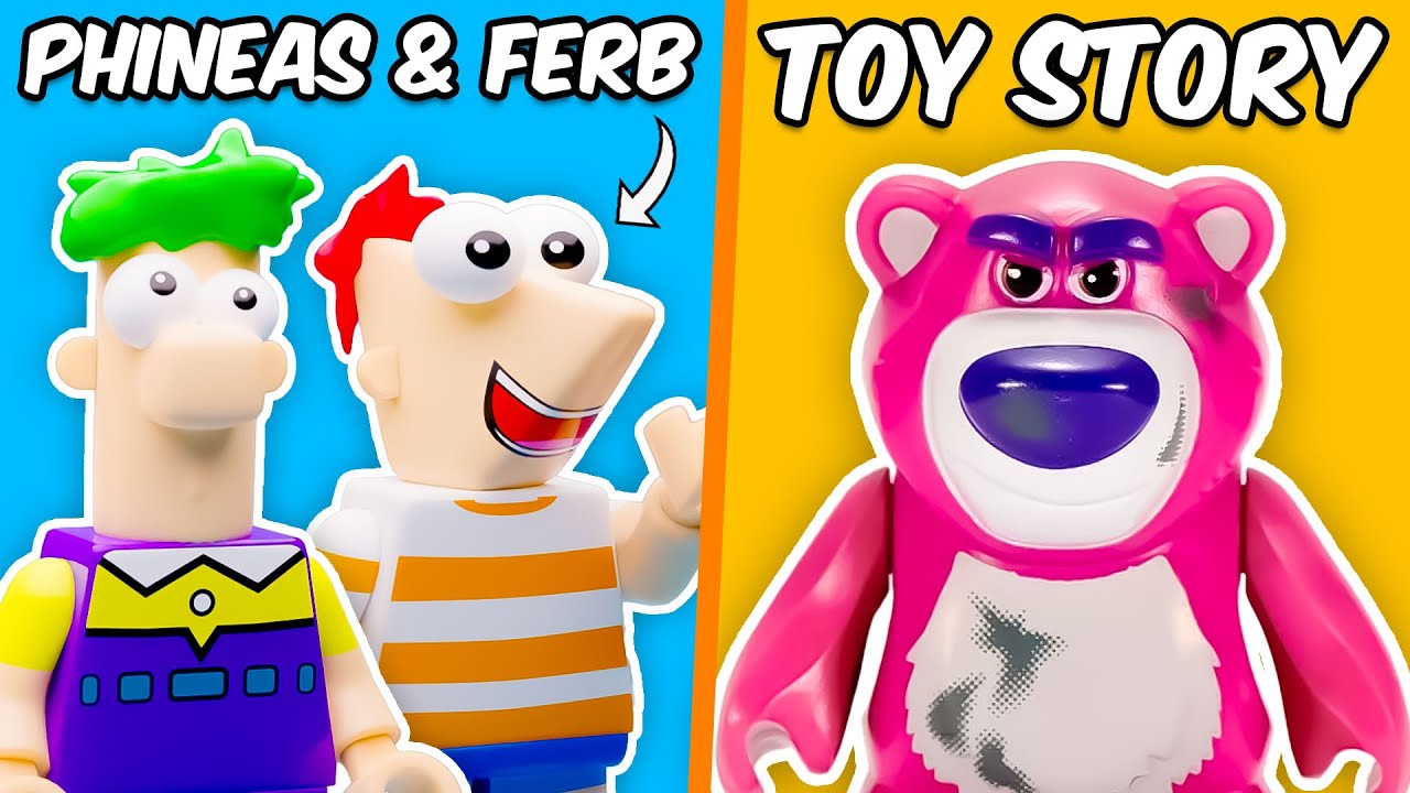 Popular TV & Movies in LEGO!