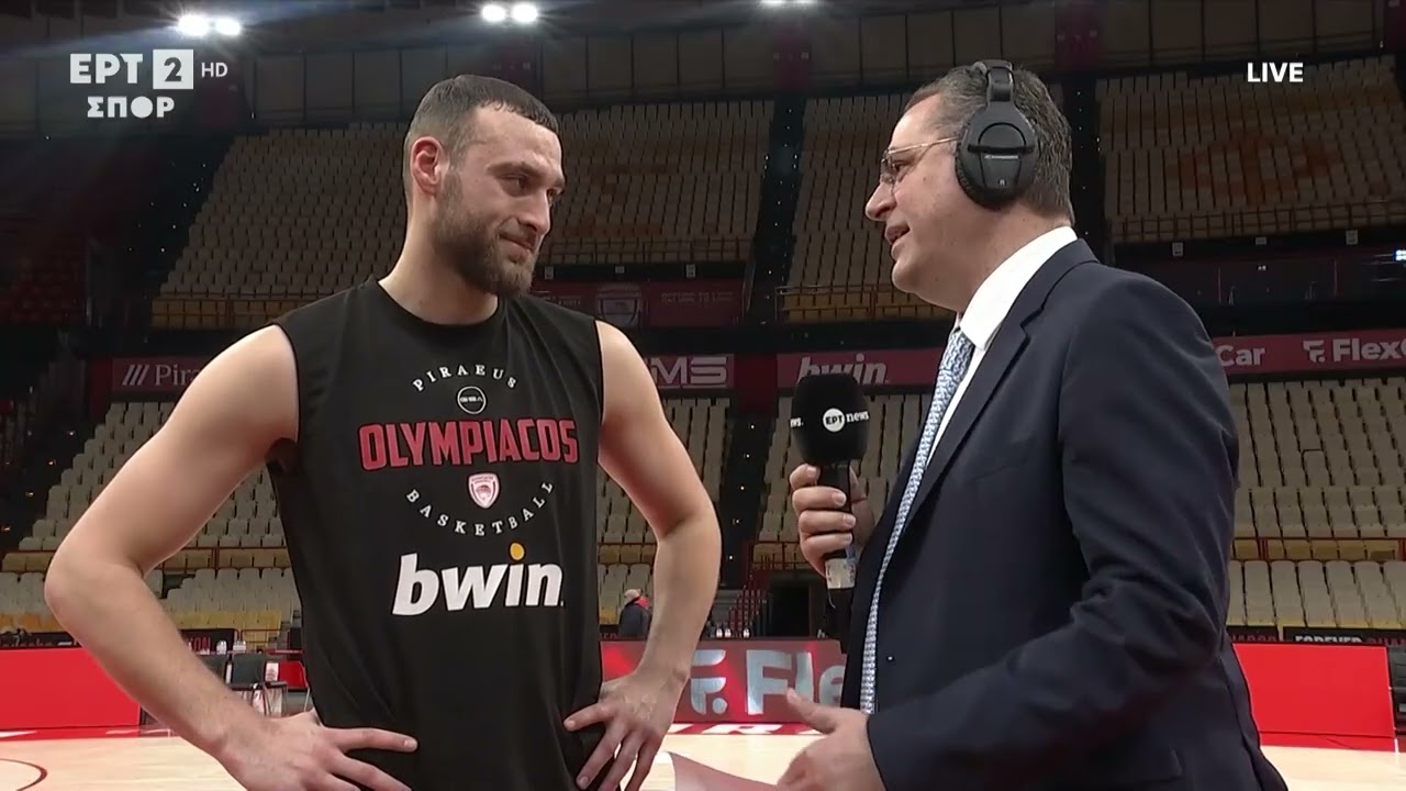 Ολυμπιακός - Προμηθέας | Οι δηλώσεις του Όμηρου Νετζήπογλου μετά το τέλος της αναμέτρησης