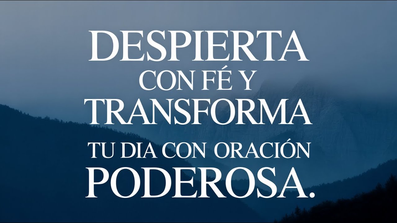 Comienza tu Mañana con Oración Transformadora: Invoca la Presencia Divina y Sé Bendecido Hoy