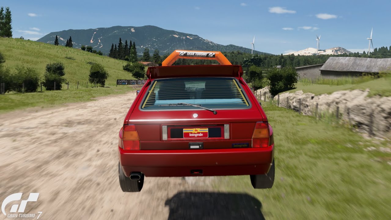 Gran Turismo 7 | Lancia Delta HF Evo II Edizione Finale - Sardegna Windmills Reverse [4K PS5]