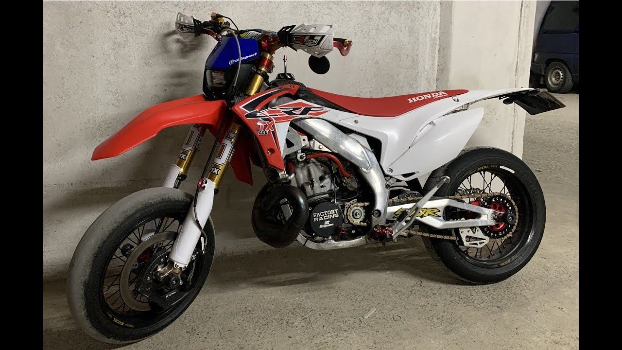 CR 500 AF SUPERMOTO ride raw