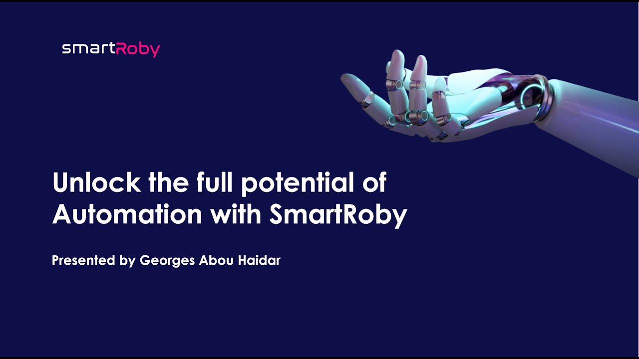 [Webinar Novelis] Unlock the full potential of Automation with SmartRoby
