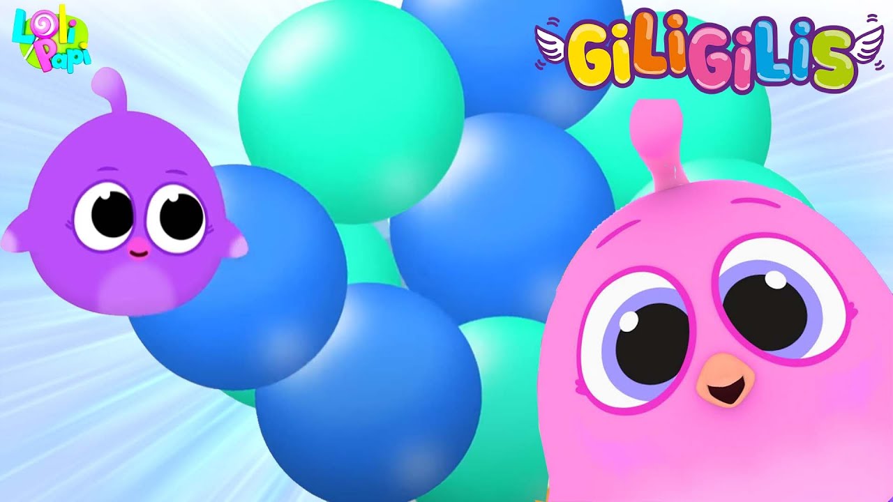 Сюрприз ПУЗЫРЬКИ ПЕСНИ Все Вместе 🎈🎁 🎶 Гилигилис Забавные Детские Песни |  Лопни Пузырь – Узнай С