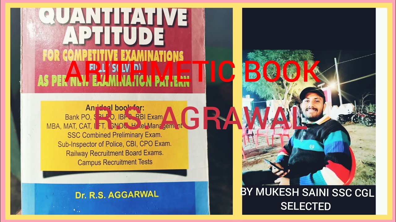 R.S.AGRAWAL BOOK REVIEW || ARITHMETIC ABILITY || DATA INTERPRETATION (DI) || MATHS BOOK FOR SSC EXAM
