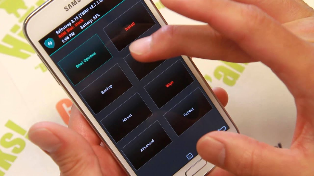 How to Install Custom ROM using SafeStrap on AT&T/Verizon Galaxy S5!