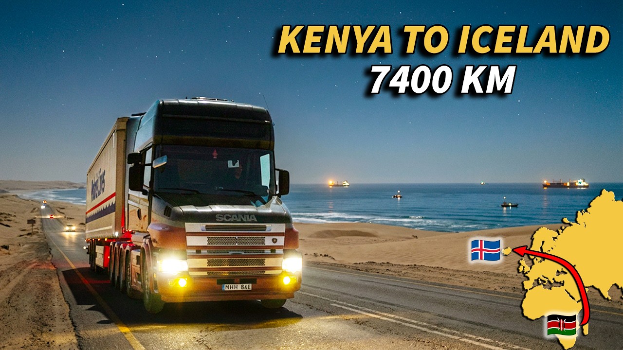 From Africa to the Edge of the World | Kenya → Iceland | ETS2 No Commentary 🌍