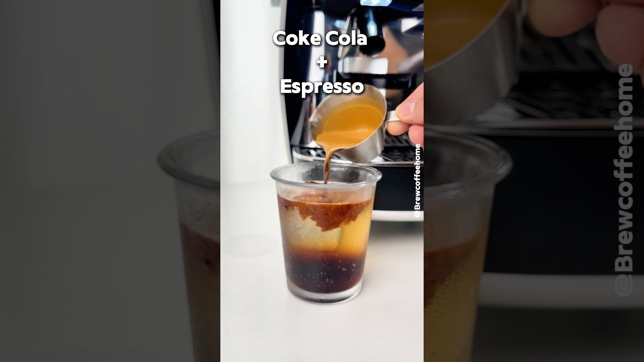 Coca Cola + Espresso - Um...Coke Coffee  #espressoyourself #coffee #espresso #seinex