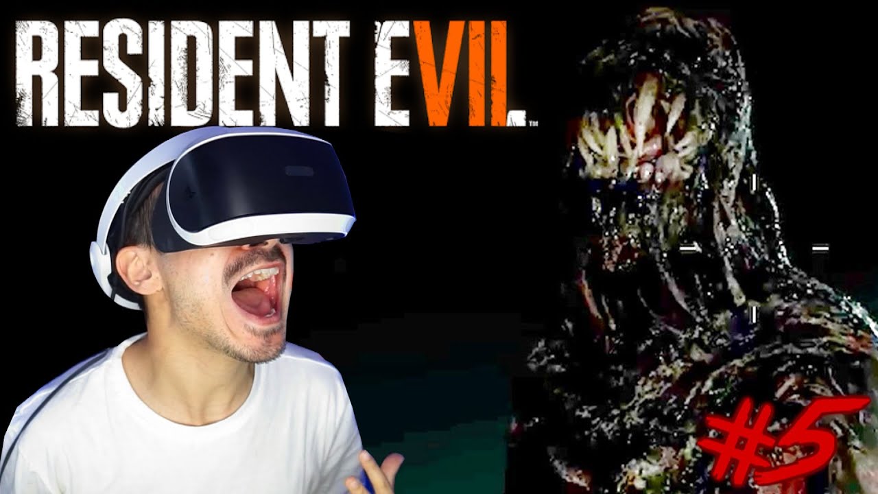 RESIDENT EVIL 7 (VR) Lets Play #5 - OMG VENOM IST DA !! 😱🔥