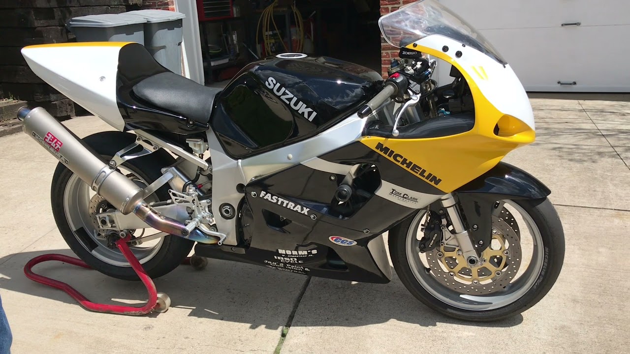 2000 Suzuki GSXR 750 Competition Track Bike