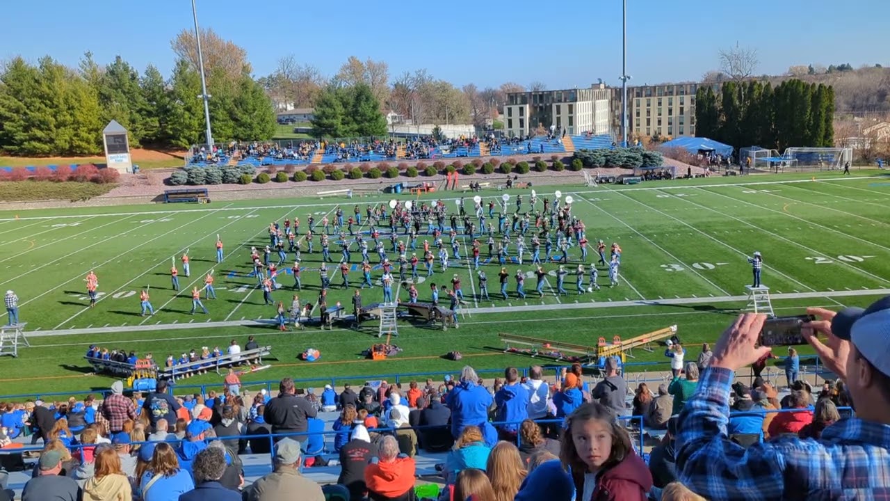 UW Platteville Marching Pioneers November 4, 2023 Halftime Show