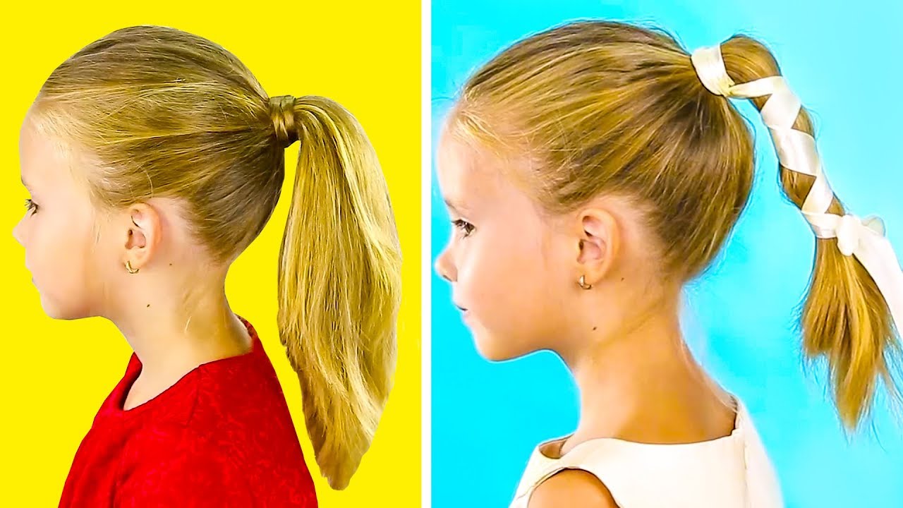 15 PRETTY 1-MINUTE HAIRSTYLES FOR LITTLE GIRLS