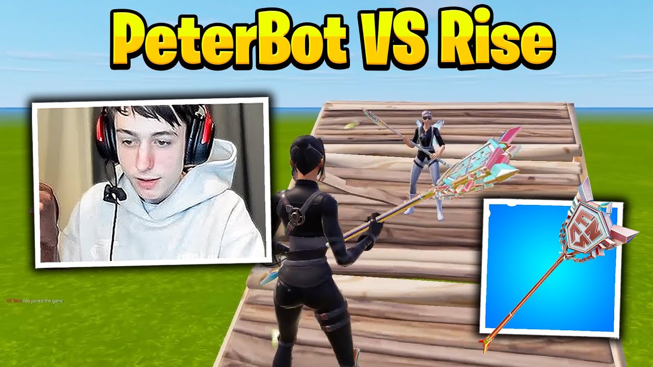 PeterBot VS Rise 1v1 Buildfights