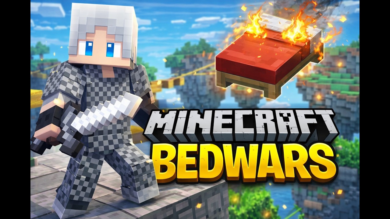 MINECRAFT BEDWARS THE HIVE BORA JOGAR!
