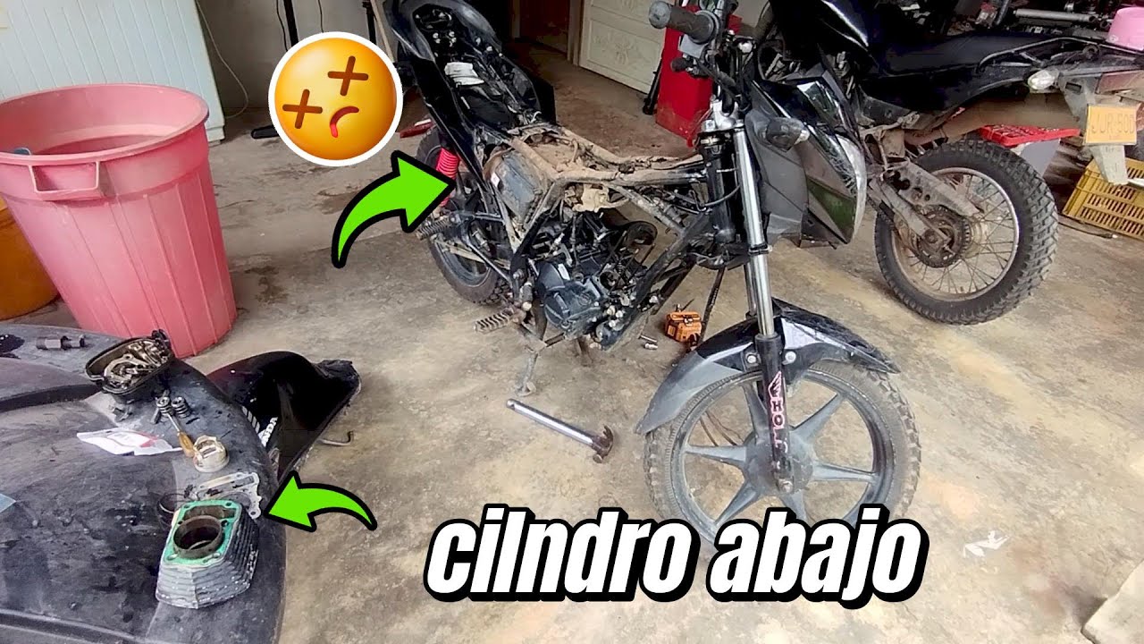 todo por una fuga de aceite