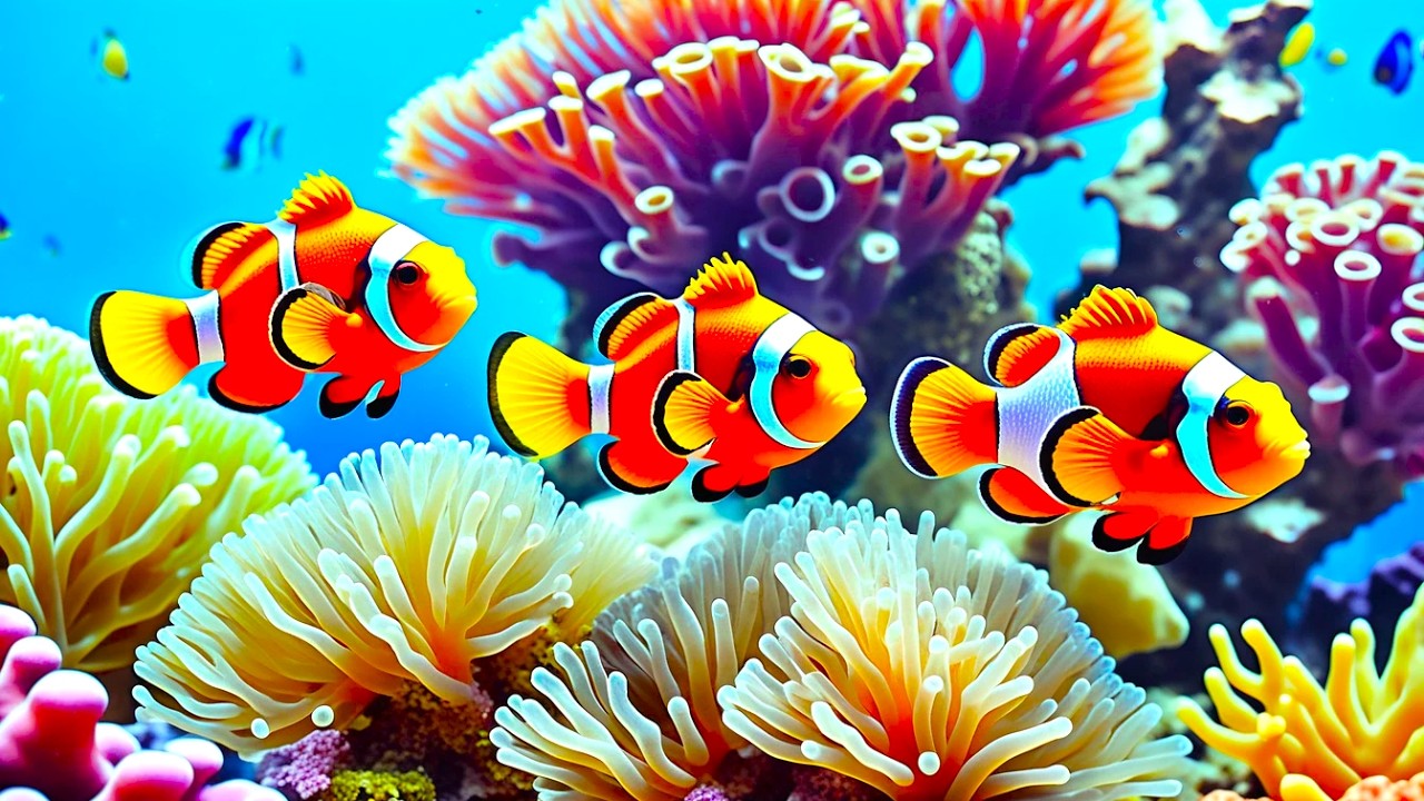 The Best 4K Aquarium - Explore the Stunning World of Sea Jellyfish and Beautiful Coral Reef Fish. #8