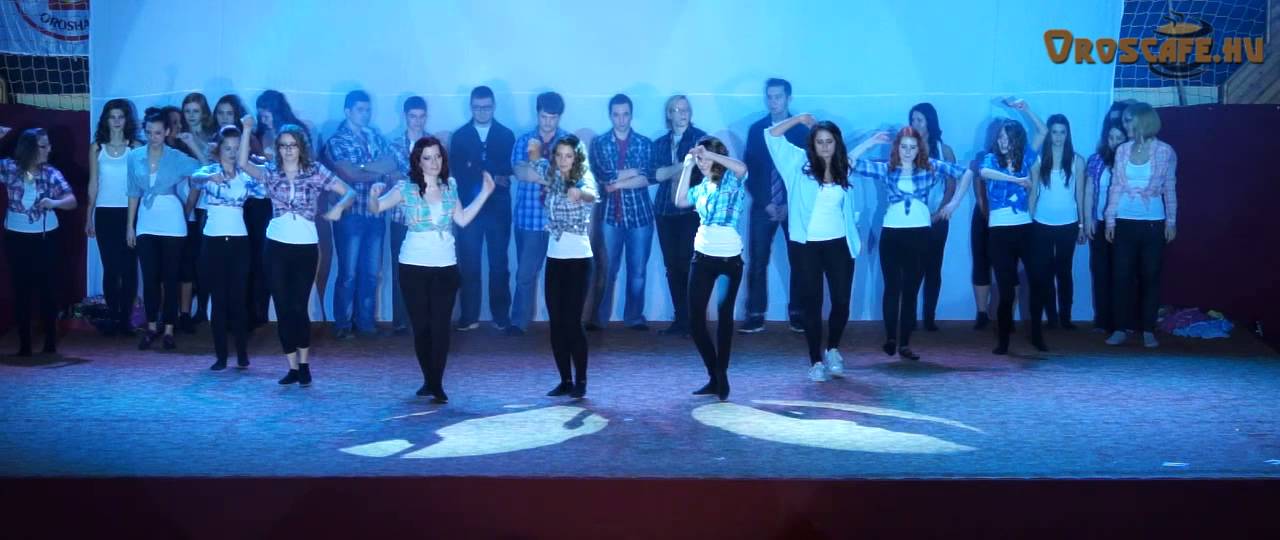 Táncsics gimnázium Orosháza - szalagavató tánc 12/a