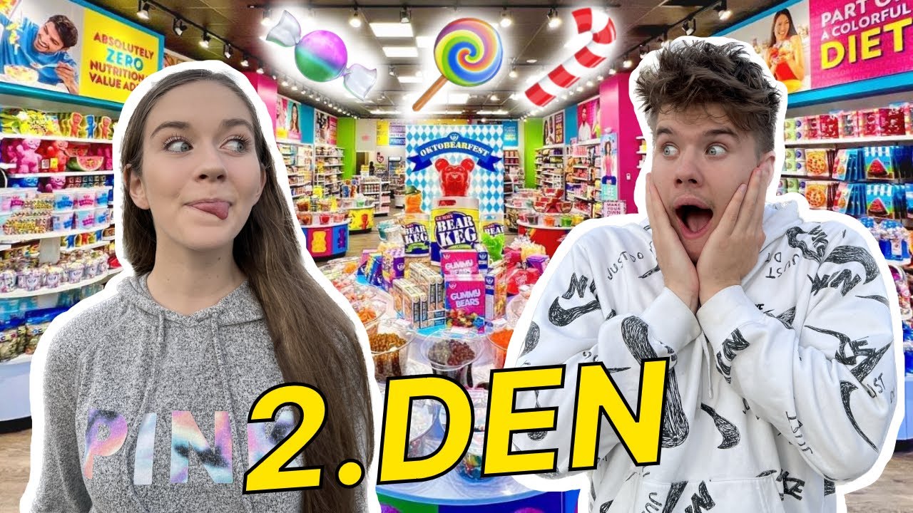 Druhý den závodů a OBŘÍ OBCHOD S BONBÓNAMA