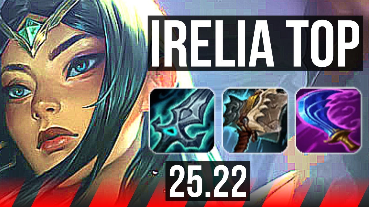 IRELIA vs MALPHITE (TOP) | 69% winrate | KR Master | 25.22