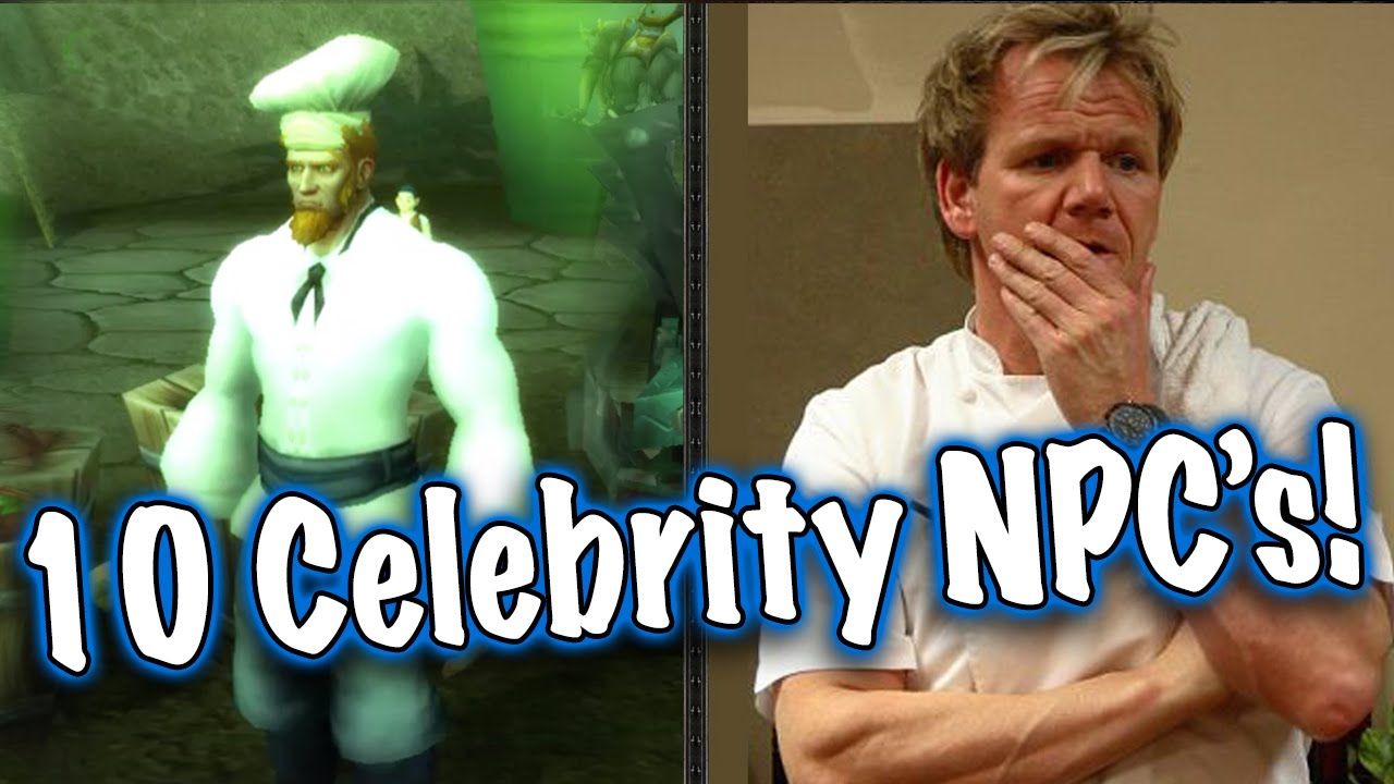 10 Celebrity Tribute NPC's in WoW #1 (Jessiehealz)