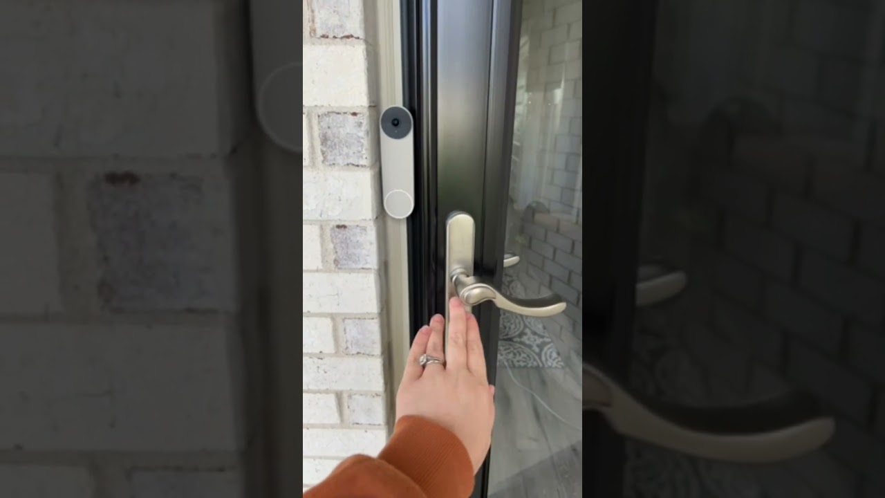 Boost Home Security with Google Nest Doorbell 720p Wired 2nd Gen Video Security Camera! 🔒📹 #shorts