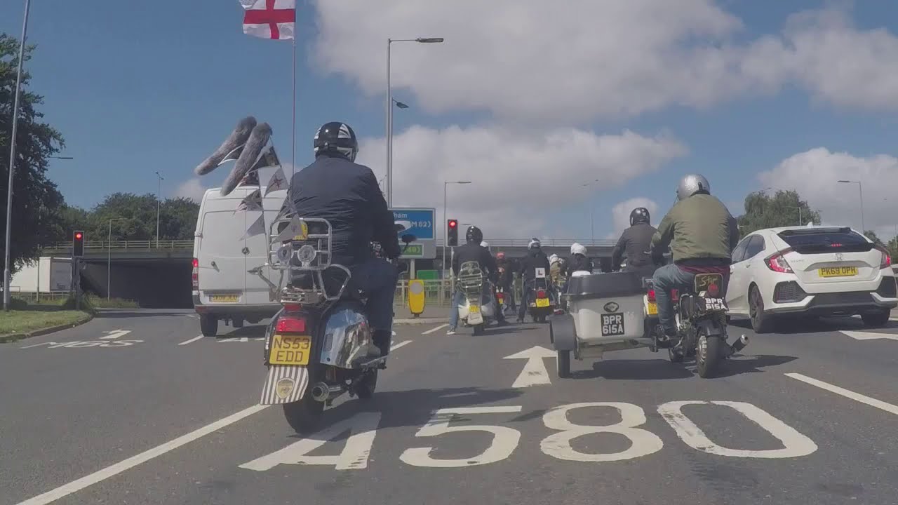 First part of yesterdays ride down to the Liverpool Hells Angels  July 2020 . Part 1