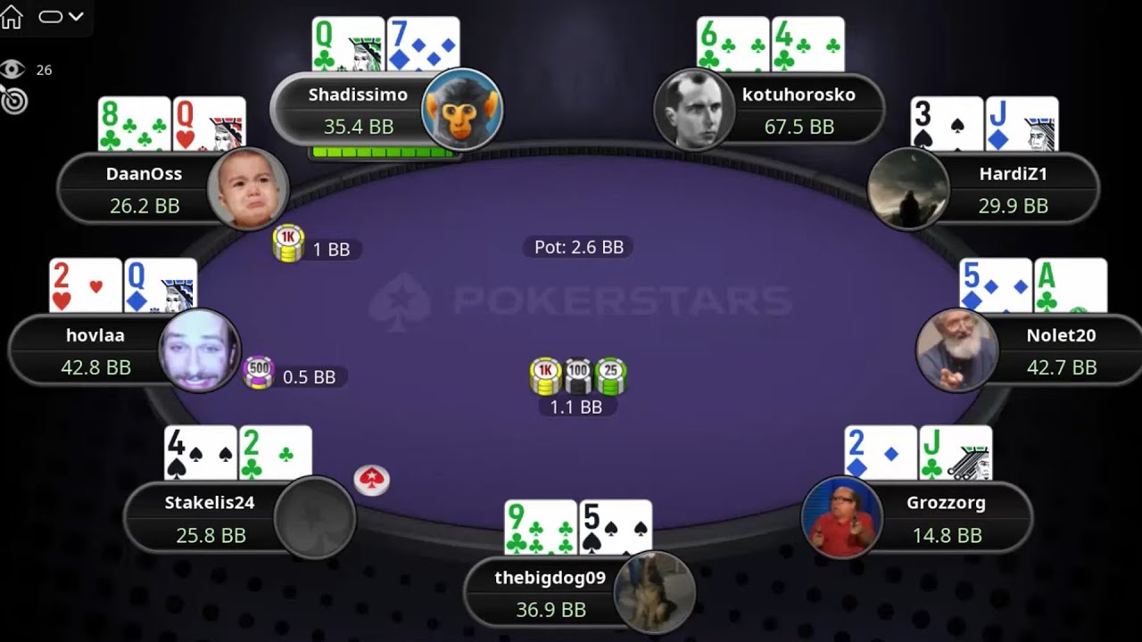 $1K Super Tuesday 13-06-2023 thebigdog09 | Grozzorg | Nolet20 - Final Table Replay