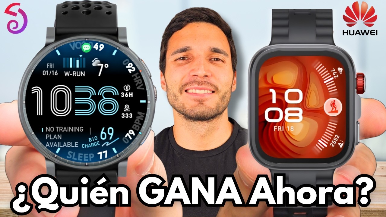 Amazfit Active Max vs Huawei Watch Fit 4 Pro 💥 ¿Cuál es MEJOR de verdad?