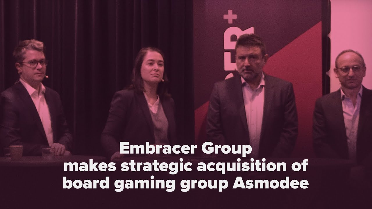 Embracer Group intends to make a strategic acquisition of leading board gaming group Asmodee