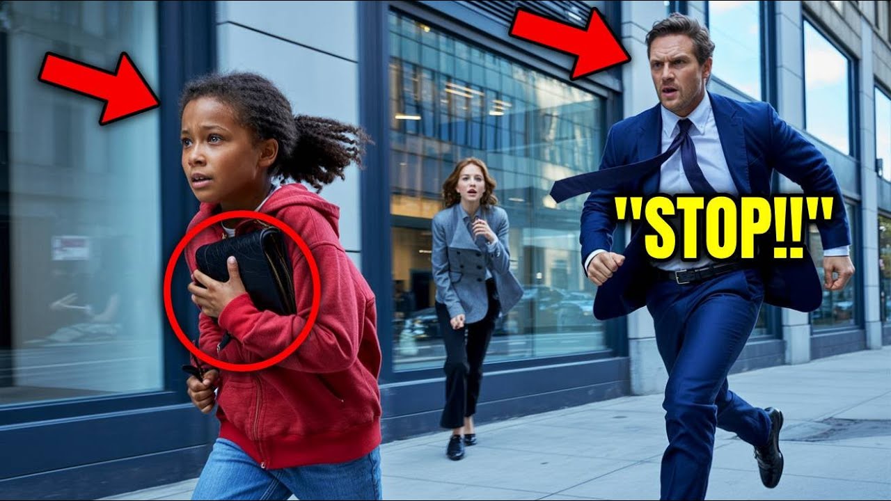 Billionaire Chases a Girl Who Stole His Wallet, Only to Discover the Truth That Silences Him