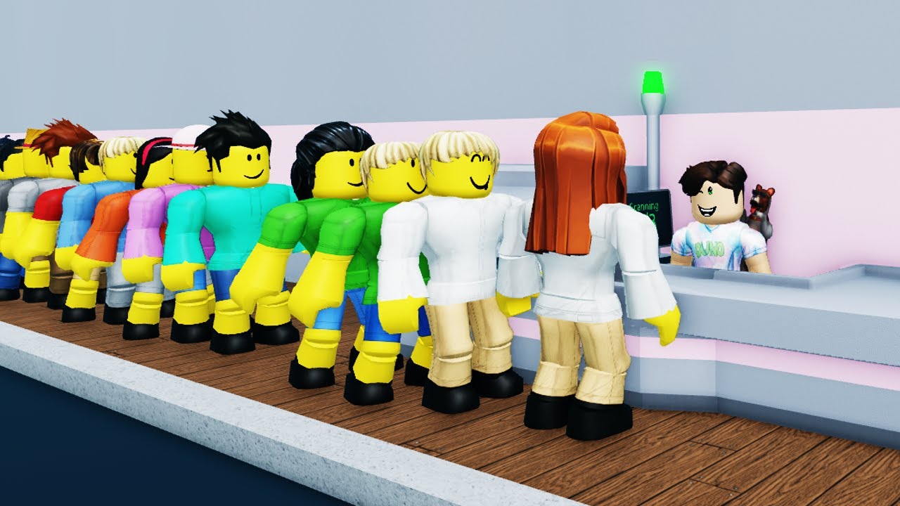 Världens längsta kö i Roblox