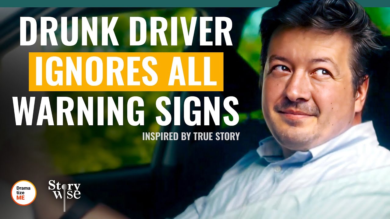 Drunk Driver Ignores All Warning Signs | @DramatizeMe Special