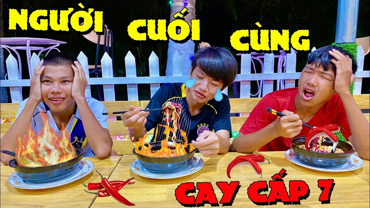 Anh Ba Phải | Thử Thách Người Cuối Cùng Còn Ăn Mì Cay | Eat Spicy Noodles