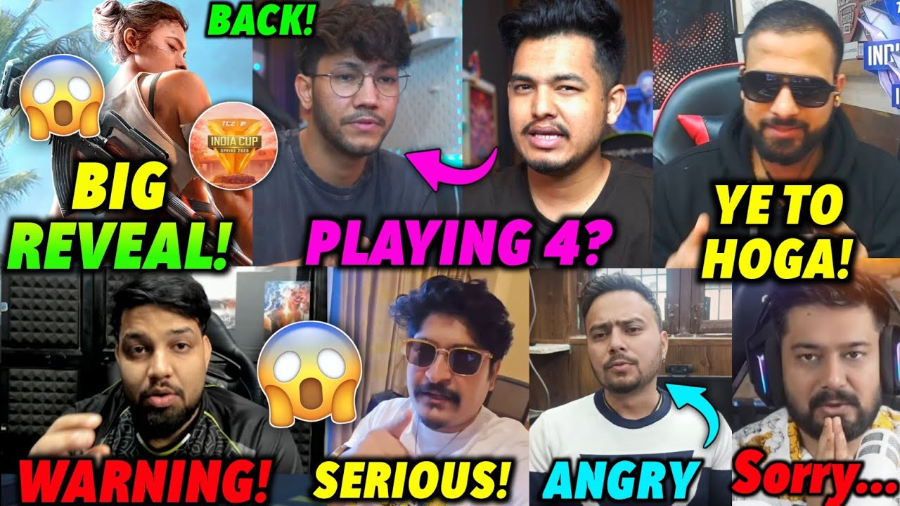 Jonty Bhai Warning 🚨, S8ul Elite Playing 4 Confirm - Pahadi Back, FF Roadmap Leaks, Gyan Gaming 🤯