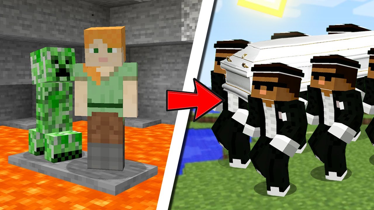 COFFIN MINECRAFT MEME ASTRONOMIA ALEX VS CREEPER TO BE CONTINUED