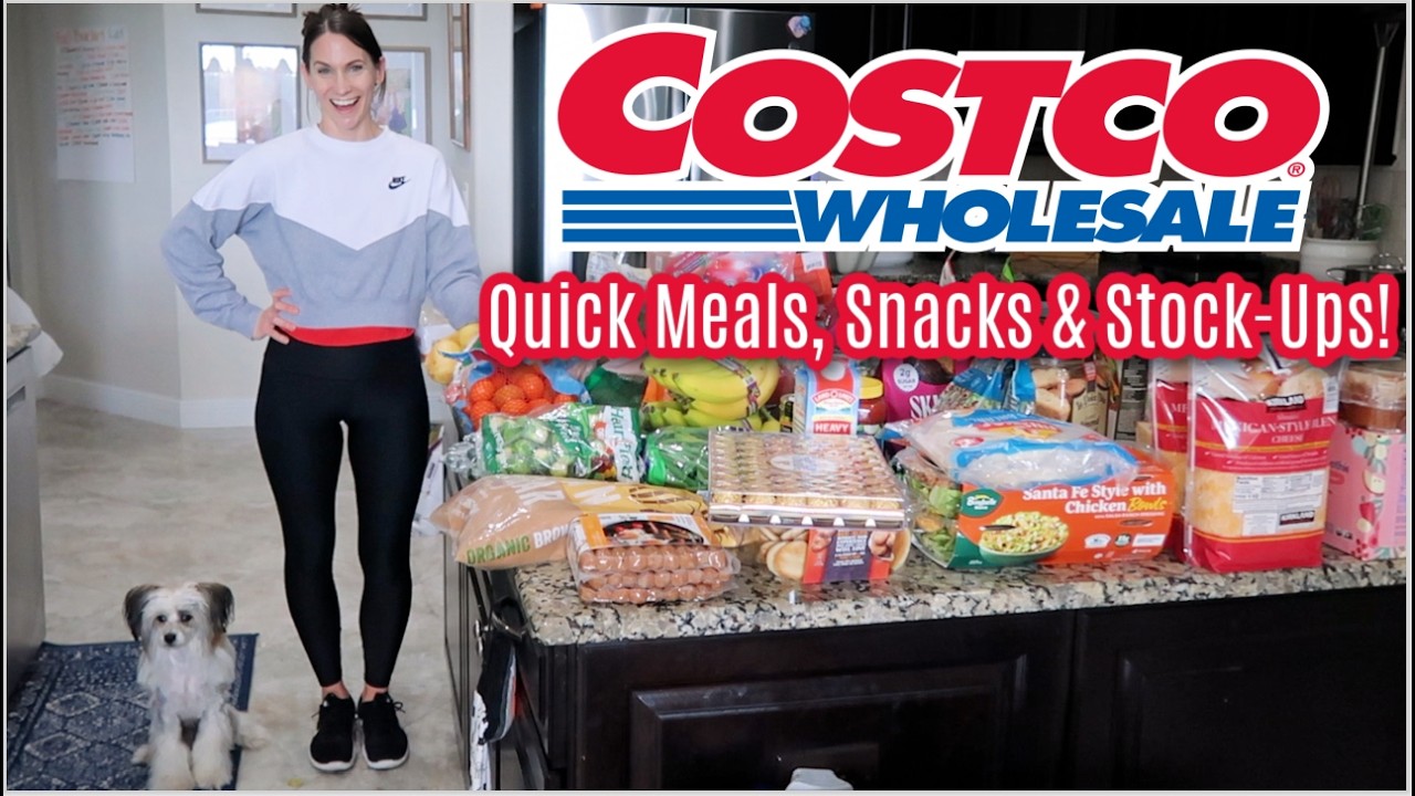 Costco Grocery Haul with Prices | Affordable, Easy Semi-Homemade Dinner Ideas & Stock-Up Essentials