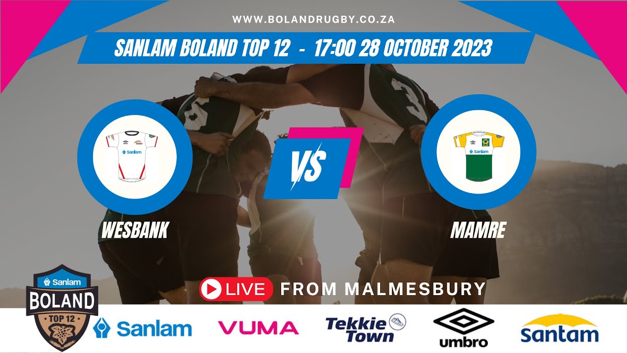 Wesbank vs Mamre | Sanlam Boland Top 12