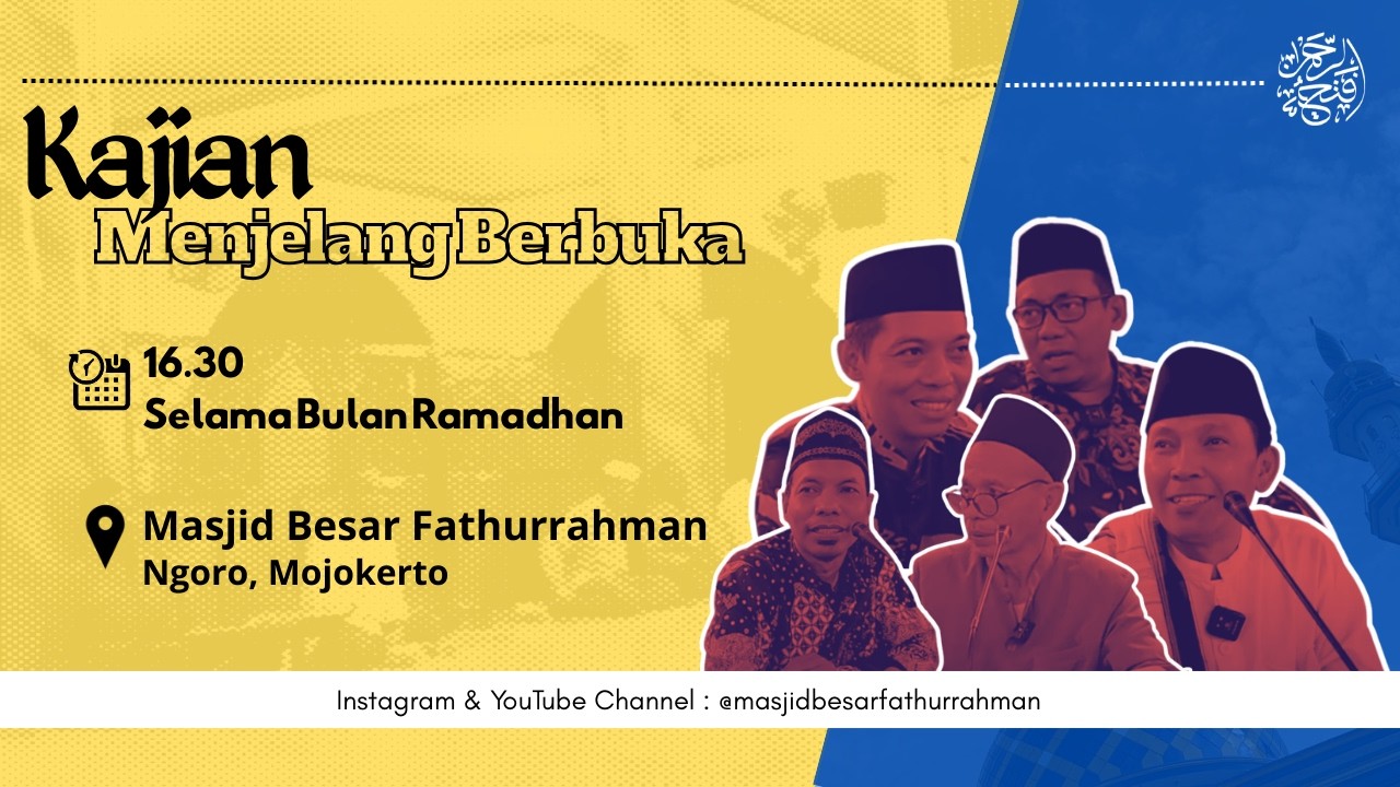 Kajian Menjelang Berbuka bersama Ustad H. A. Samsoni, S.Ag., M.Pd - Masjid Besar Fathurrahman