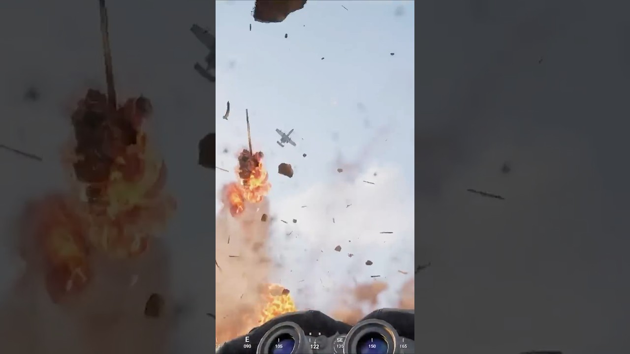 A-10 Warthog 🇺🇸 VS Russian Armoured Convoy #a10 #squadgame #asmr